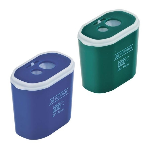 Чинка велика, 2 отвора, пласт.корпус, контейнер ВМ.4776