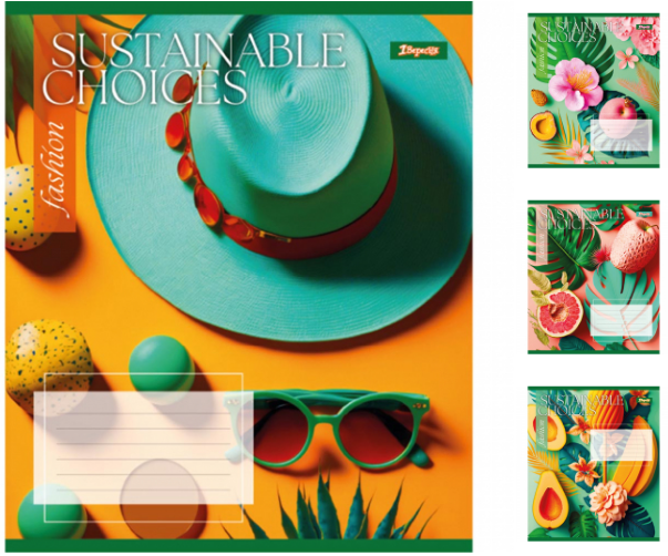 Зошит 96арк лінія 1Вересня 766769 Sustainable choices