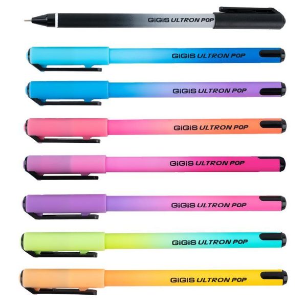 Ручка кулькова Unimax Ultron 2x синя, UX-152-02