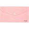 Папка на кнопці DL пласт Pastelini 1414-10-A рожева