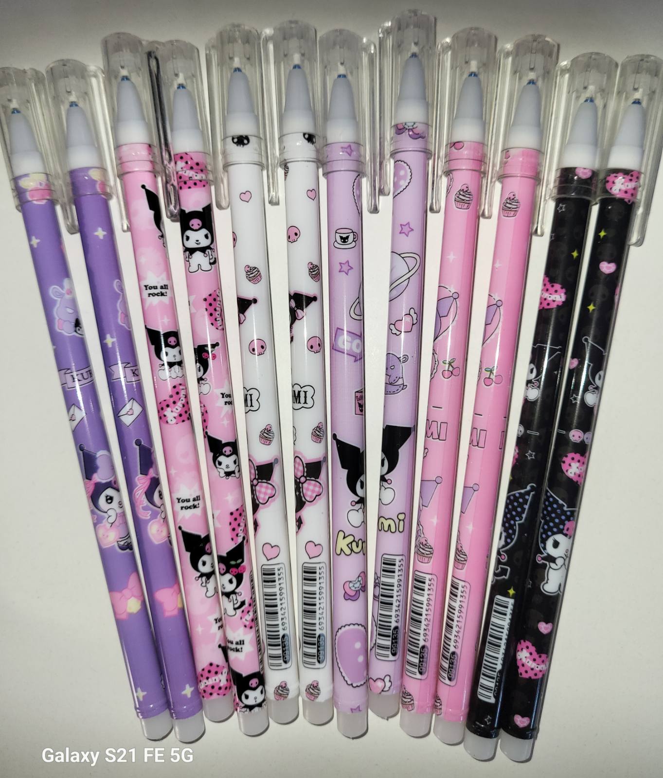 Ручка гелева пиши-стирай 0,5мм синя "KUR" A27