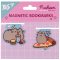Закладки магнітні Yes "Pusheen food", 2шт