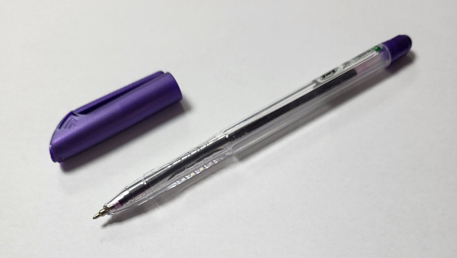 Ручка кулькова фіолетова Flair SMS 834