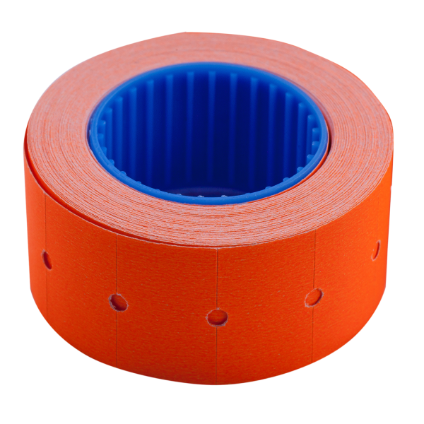 Цінник 22*12мм Buromax прямокутний помаранчевий 6м BM.282101-11