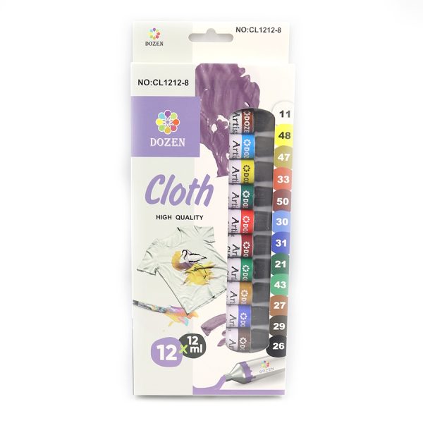 Фарби для одягу Dozen 12мл*12шт.DSCN0677