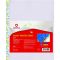 Файл для документів А4+ Optima, 40 мкм, фактура "глянець", з жовто-блакитним орнаментом (20 шт/уп)