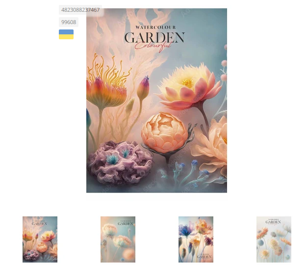 Блокнот, скоба, А5/48арк., у клітинку, білий блок, 70г/м2, картон, УФ-лак, Student A5-048-5226K