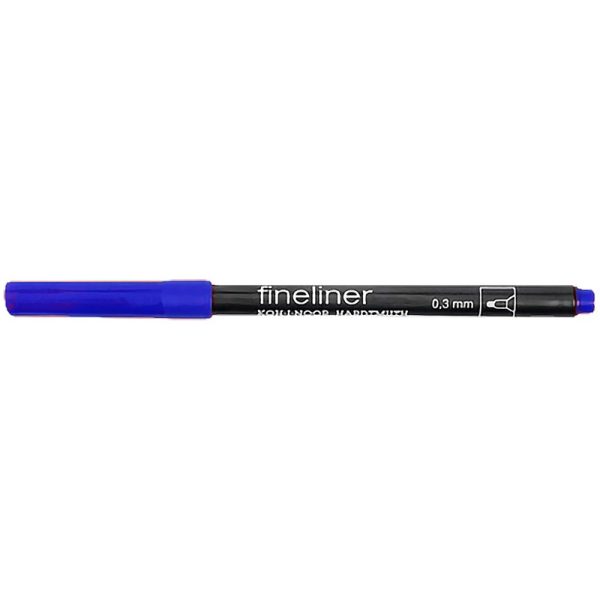 Лінер 7021 0,3 мм синій KIN Fineliners 7770211501