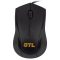 Миша GTL M232 Black, Optical, USB, 1000 dpi