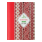 Блокнот А6 64арк клітинка Buromax ETHNO BM.24614104-29 тверда обкладинка малиновий