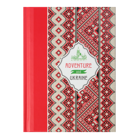 Блокнот А6 64арк клітинка Buromax ETHNO BM.24614104-29 тверда обкладинка малиновий