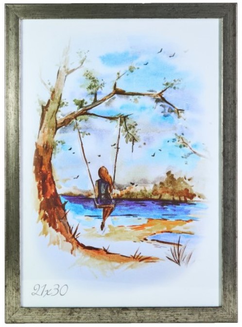 Рамка 21*30  AM1513-1113-1 Старе срібло