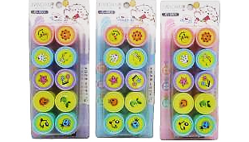 Набір штампиків 25мм*10шт у блістері 3301