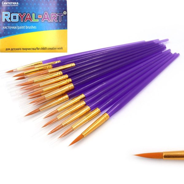 Пензлик № 7 Нейлон круглий 7617RA