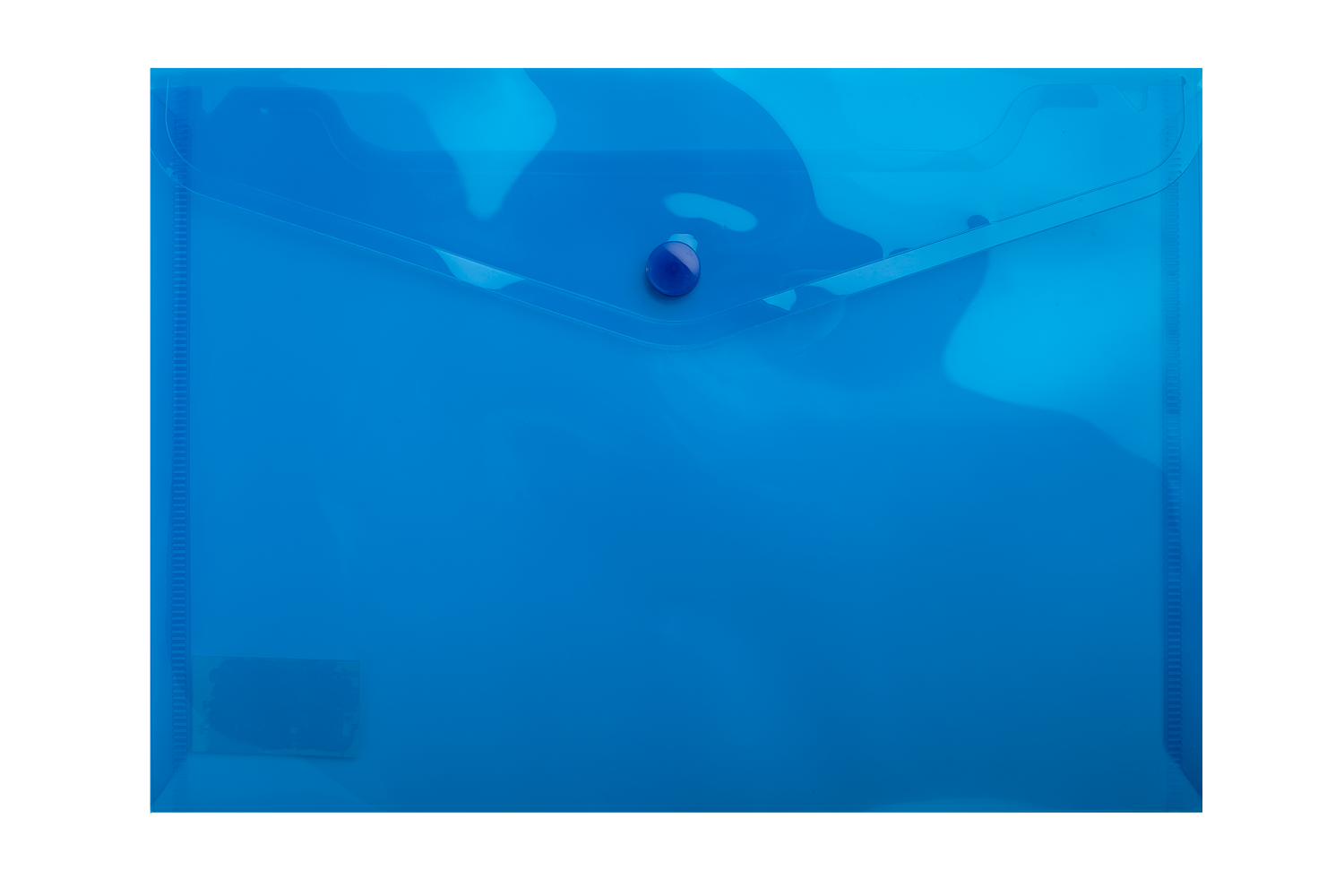 Папка на кнопке А5 пластиковая Buromax BM.3936-02 синяя