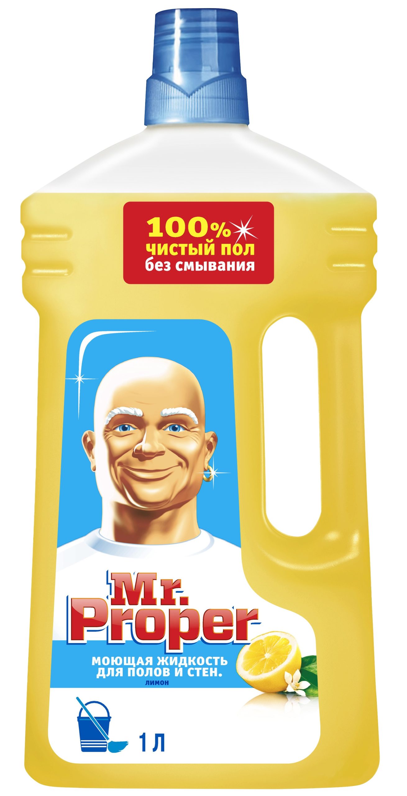 Засіб рідкий для підлоги та стін MR. PROPER 1л Лимон s.44762