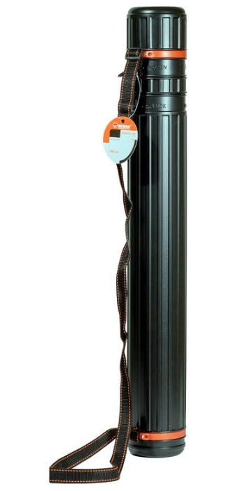 Тубус для креслень діаметр 8,5 см телескопічний, 63,5-104 см 9020 NORMA