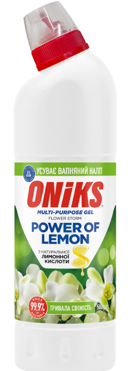 Засіб рідкий універсальний 500г ONIKS з ароматом FLOWER STORM