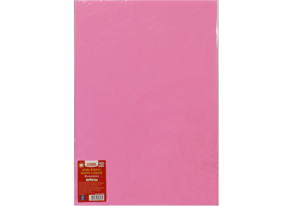 Фоаміран листовий А4 20*30 см світлий рожевий