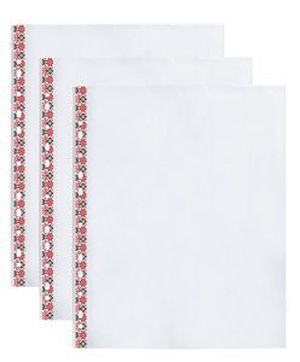 Файл для документів А4+ Optima, 40 мкм, фактура "глянець", з кольоровим орнаментом (100 шт/уп)