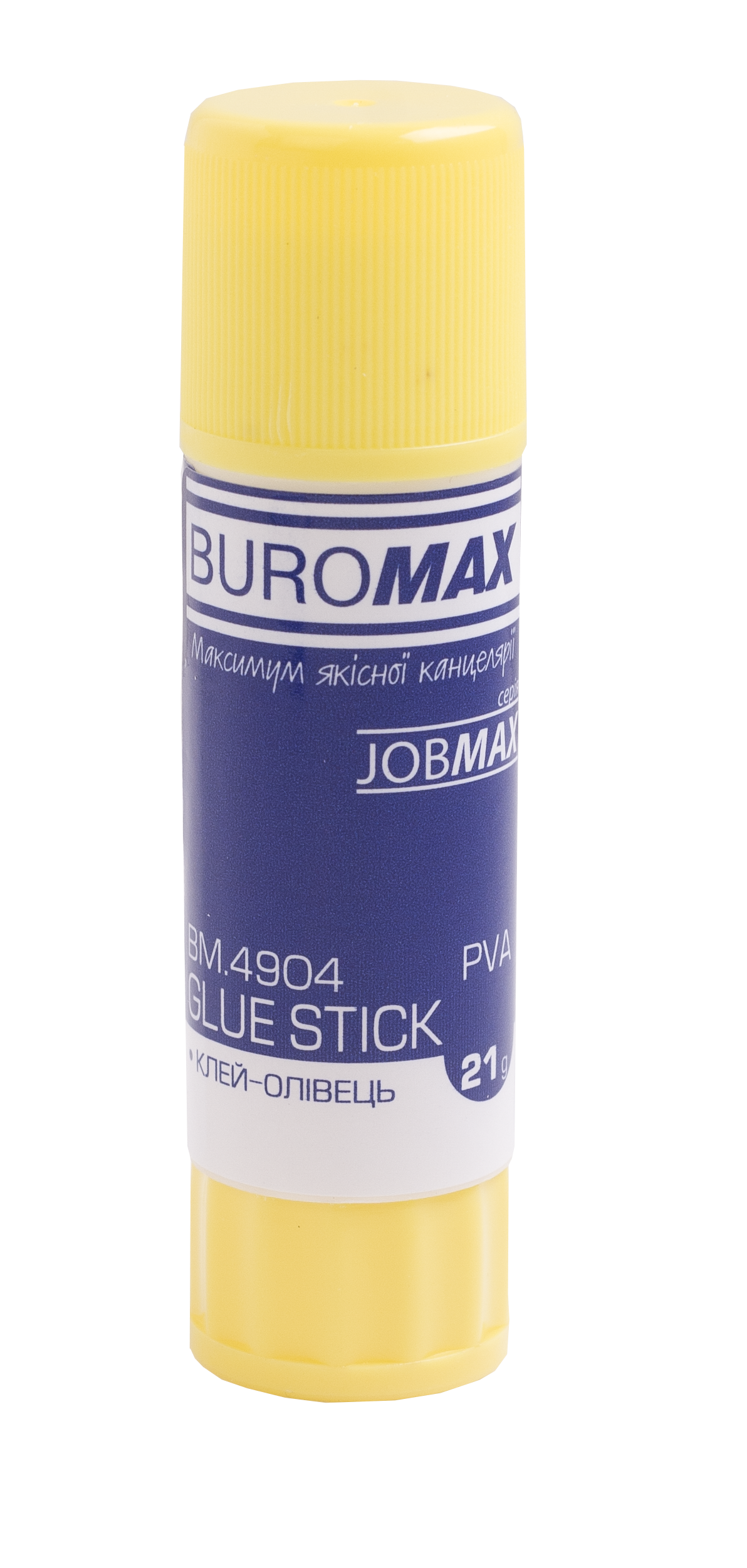 Клей-олівець 21 г Buromax, ВМ.4904