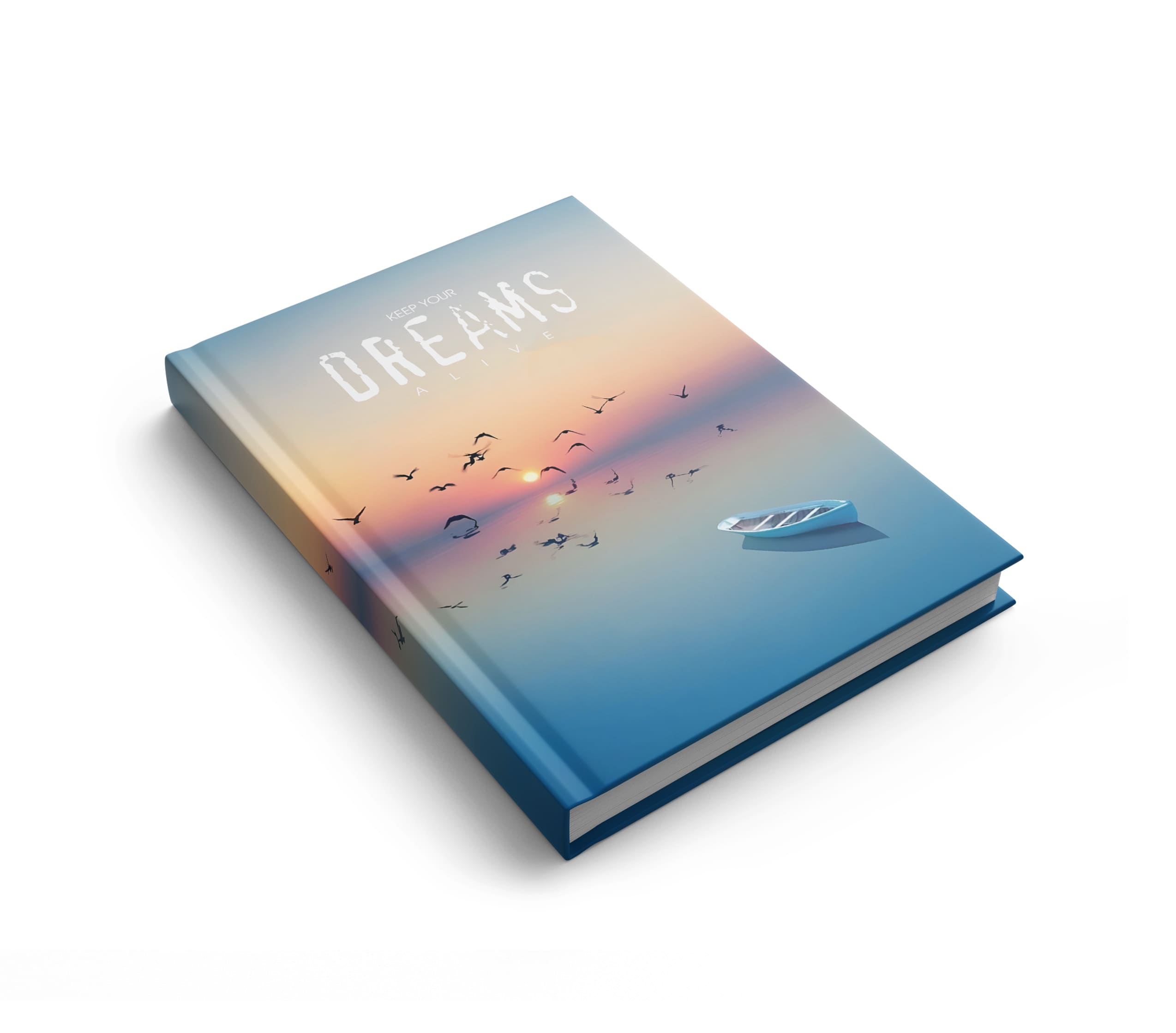 Ділова книга А4 192арк клітинка АРКУШ офсетний папір 1В3465, Крокуй до мрії