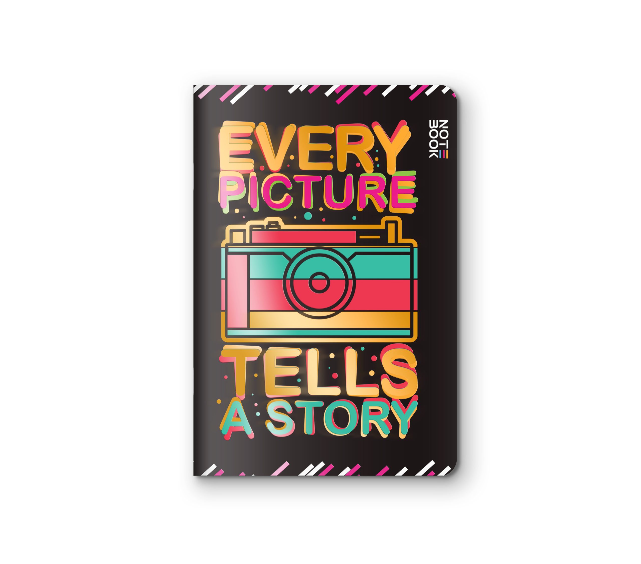 Блокнот В6 Аркуш клітинка 48арк 120*165мм "Every picture tells a story" 1В2330