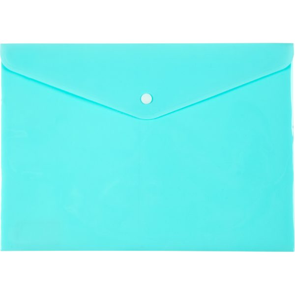 Папка на кнопці, А4, Pastelini, мятна 1412-18-A