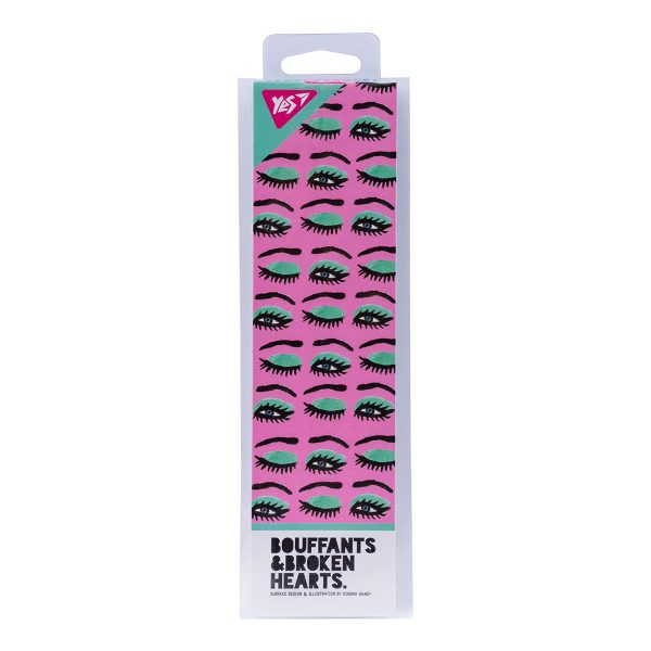 Закладка паперова YES "BBH" з фіксатором 707469