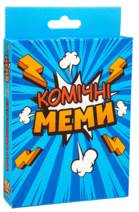 Настільна гра Strateg Комічні Меми українською мовою 30317