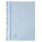 Швидкозшивач з перфорацією А4, світло блакитний 1318-07-A