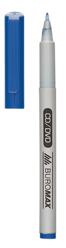 Маркер для дисків 0,6 мм Buromax Jobmax синій, ВМ.8701-02