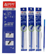 Стрижень гелевий до ручки пиши-стирай синій 402-BL