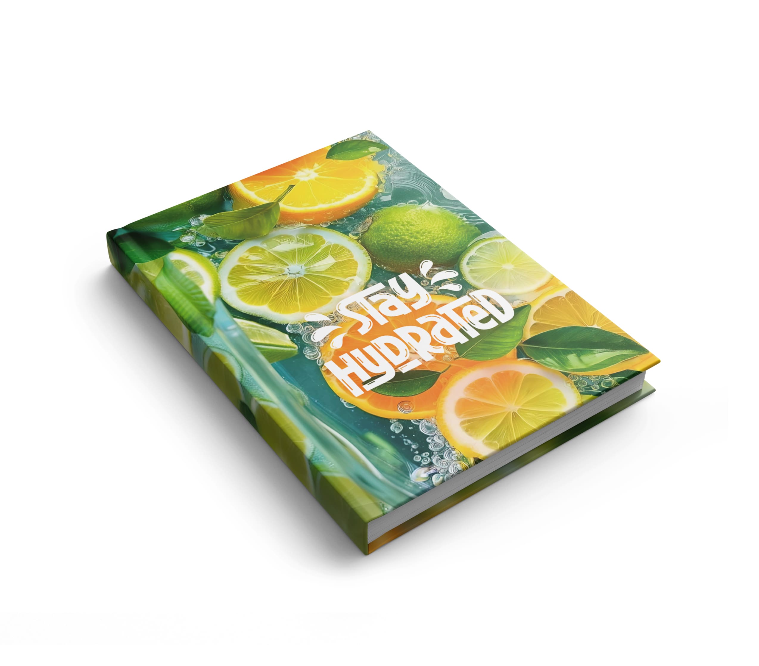 Блокнот АРКУШ А6, клітинка, 160 арк, лам. тв, 1В3384, Лимони, апельсини, 1/10