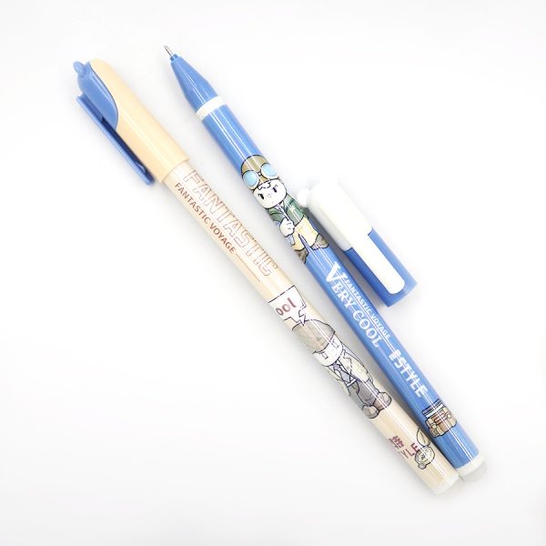 34283 Ручка дитяча стир. Aodemei "Kid" 0,38мм, син.