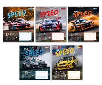 Зошит 18арк в лінію 1Вересня 767261 Speed the best