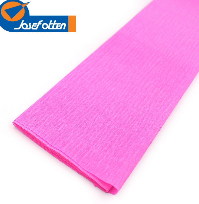 Креп-папір 110%, рожевий 50 * 200см, осн.50г / м2, общ.105г / м2