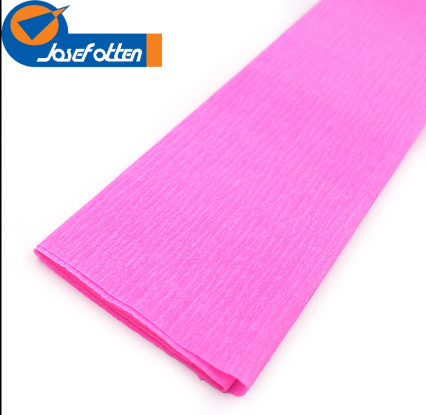 Креп-папір 110%, темно-рожевий 50*200см, осн.50г/м2, общ.105г/м2