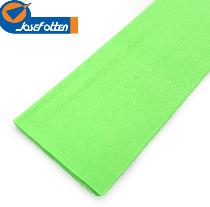 Креп-папір 110%, салатовий 50*200см, осн.50г/м2, общ.105г/м2 KRH110-8012