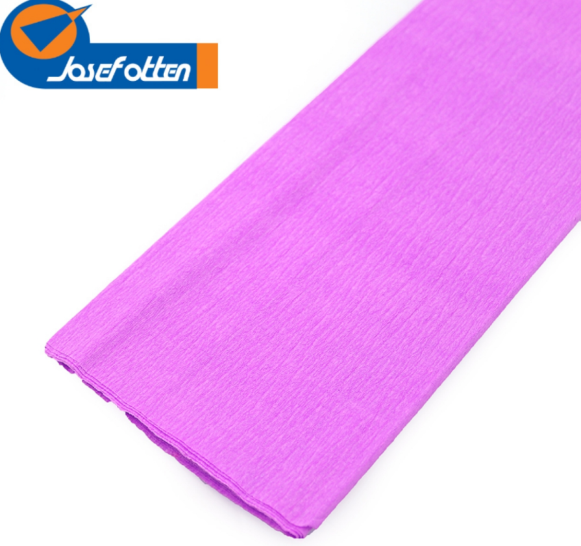 Креп-папір 110%, бузковий 50*200см, осн.50г/м2, общ.105г/м2