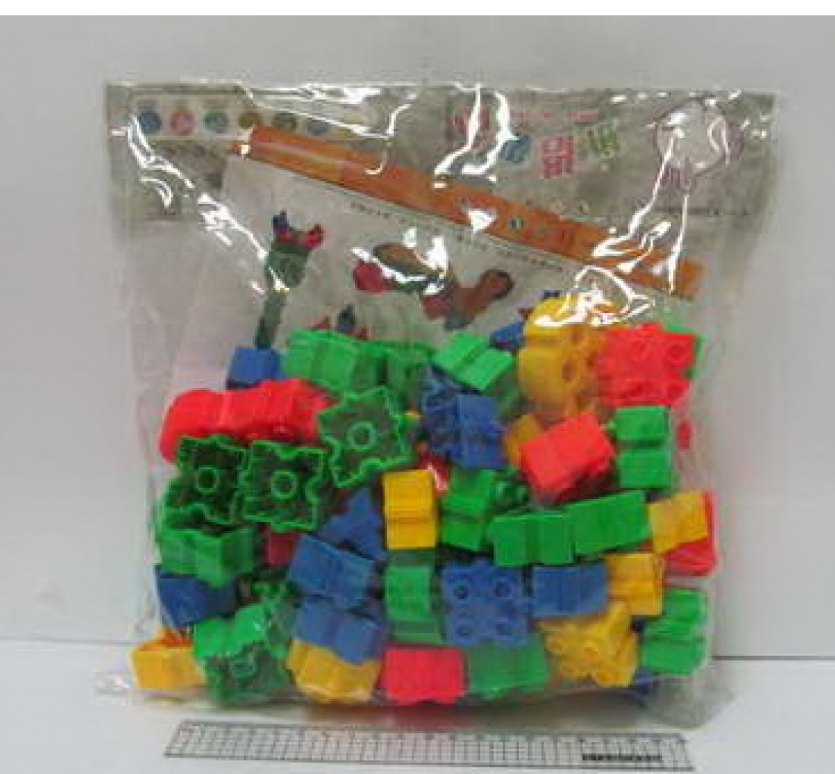 Конструктор пластик "Яскраві деталі" 500г