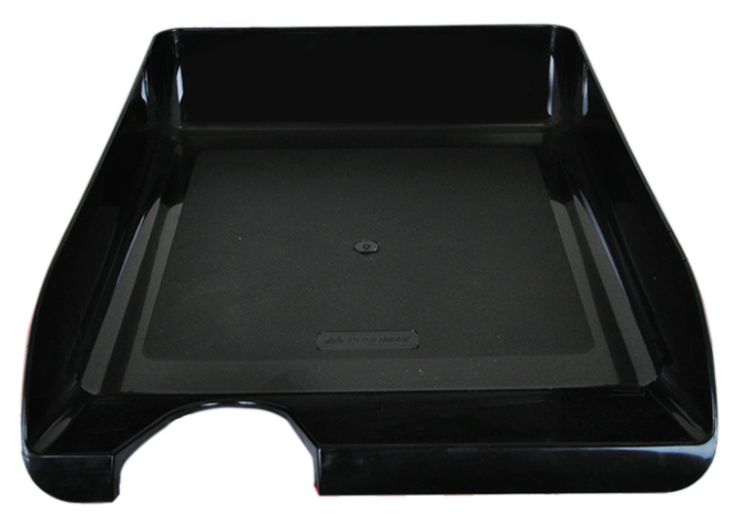 Лоток для паперів чорний горизонтальний BM.6000-01