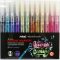Металізовані маркери з кольоровим контуром, 12 кольорів ЦІНА 250,00 ГРН. УЦІНКА ! ЗАКІНЧИВСЯ СТРОК ПРИДАТНОСТІ