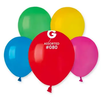 Кульки повітряні 7' пастель Gemar асорті, (19 см) 1шт 00443