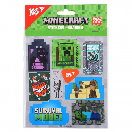 Наліпки Yes "Minecraft"