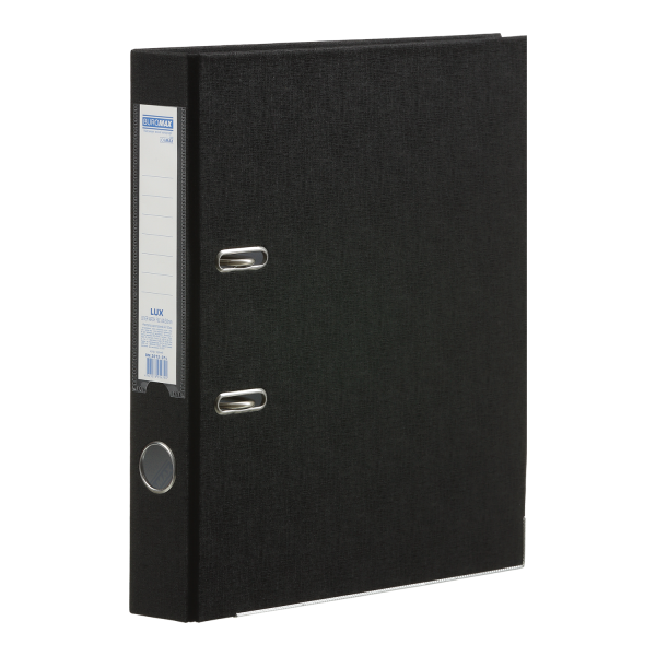 Реєстратор LUX одност. JOBMAX А4, 50мм PP, чорний, збірний BM.3012-01c