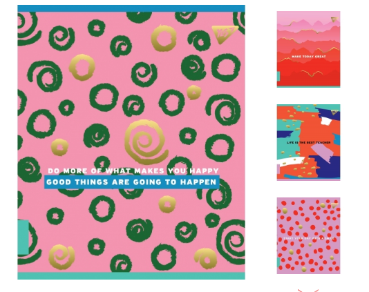 Зошит 96арк лінія YES 764415 BRUSH STROKE