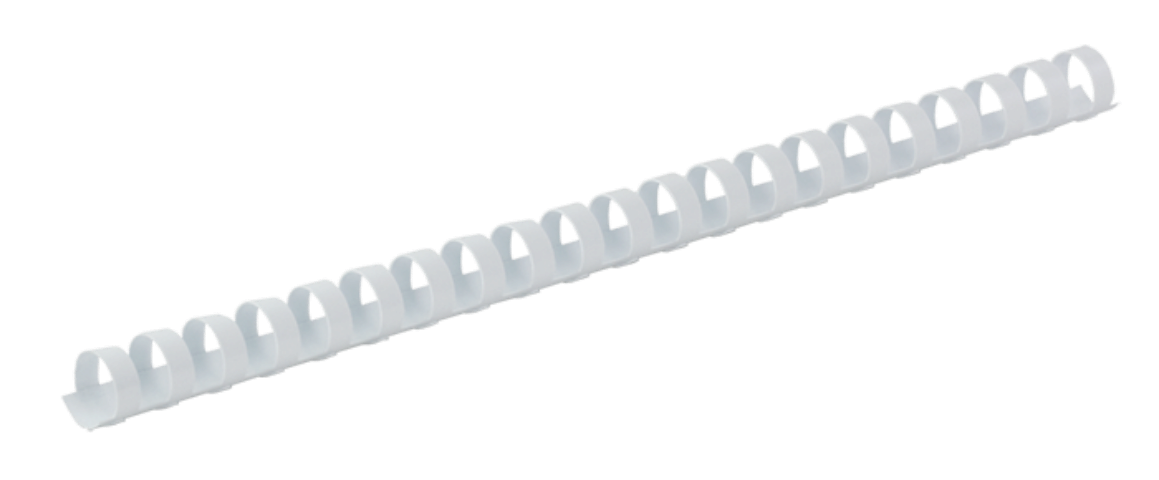 Пружина пл. Ф8 біла Buromax BM.0501-12 (ціна за штуку)