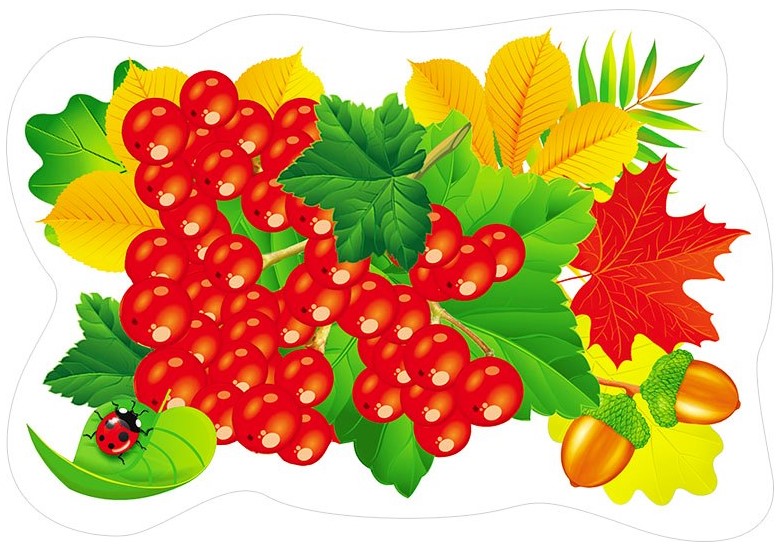 Елемент настінний  гігант Листя калини