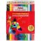 Олівці кольорові, 18 шт., пластикові, шестигранні